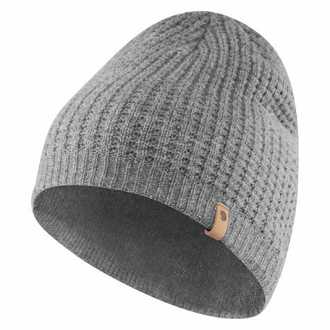 Fjallraven Men Structure Beanies Grey PH253675 Philippines